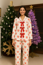 Checkered Heart | Full Sleeve & Full Pant Set