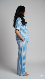 Deep Sea Lines | Shirt & Full Pant Set