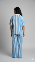 Deep Sea Lines | Shirt & Full Pant Set