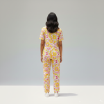 Golden Petals | Shirt & Full Pant Set