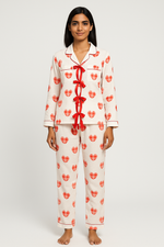 Checkered Heart | Full Sleeve & Full Pant Set